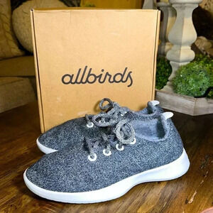 SALE allbirds wool runners women’s sneakers shoes usa size 9 gray color